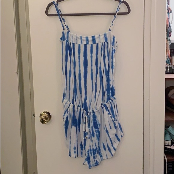 Atmosphere Other - Blue and White Tie Dye Romper